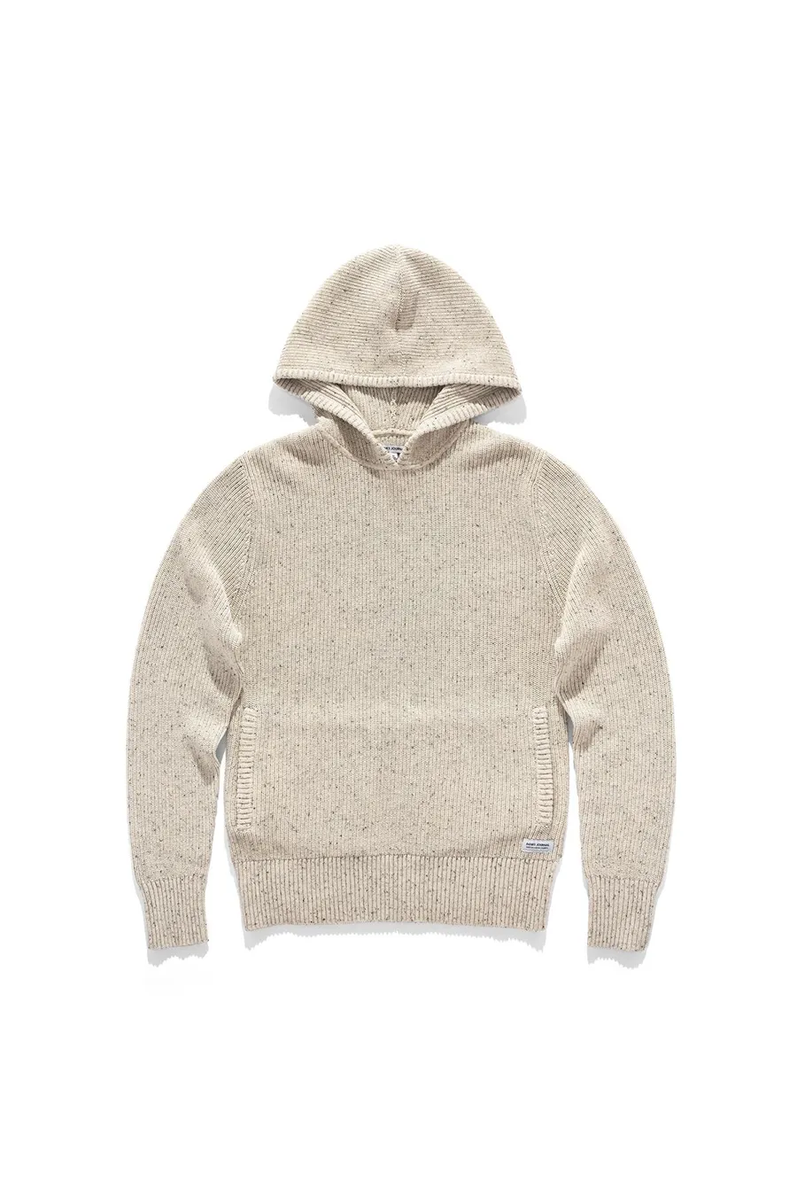 Across Knit Hoodie | Off White