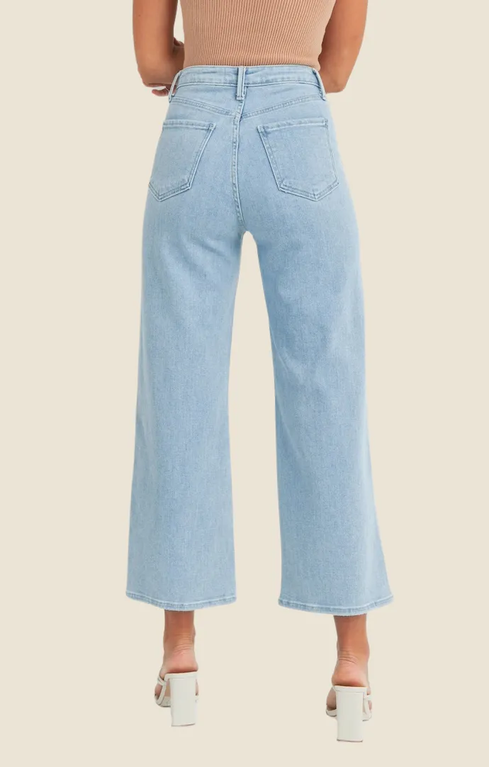 Airlea Light Denim Cargo Pocket Jeans