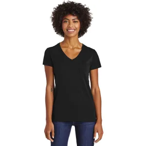 Alternative Women's Black Runaway Blended Jersey V-Neck Tee