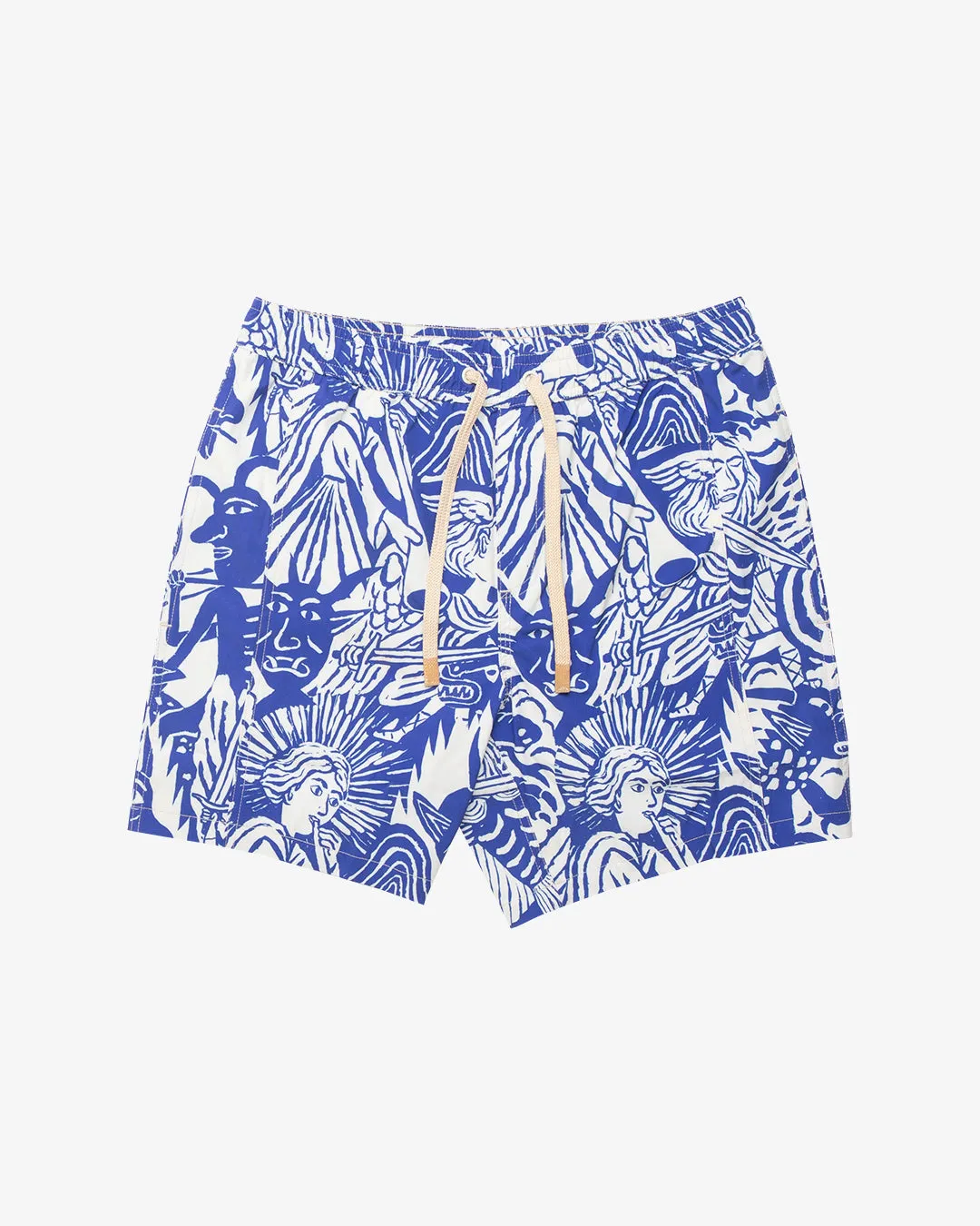 Angels & Demons Boardshort - Blue