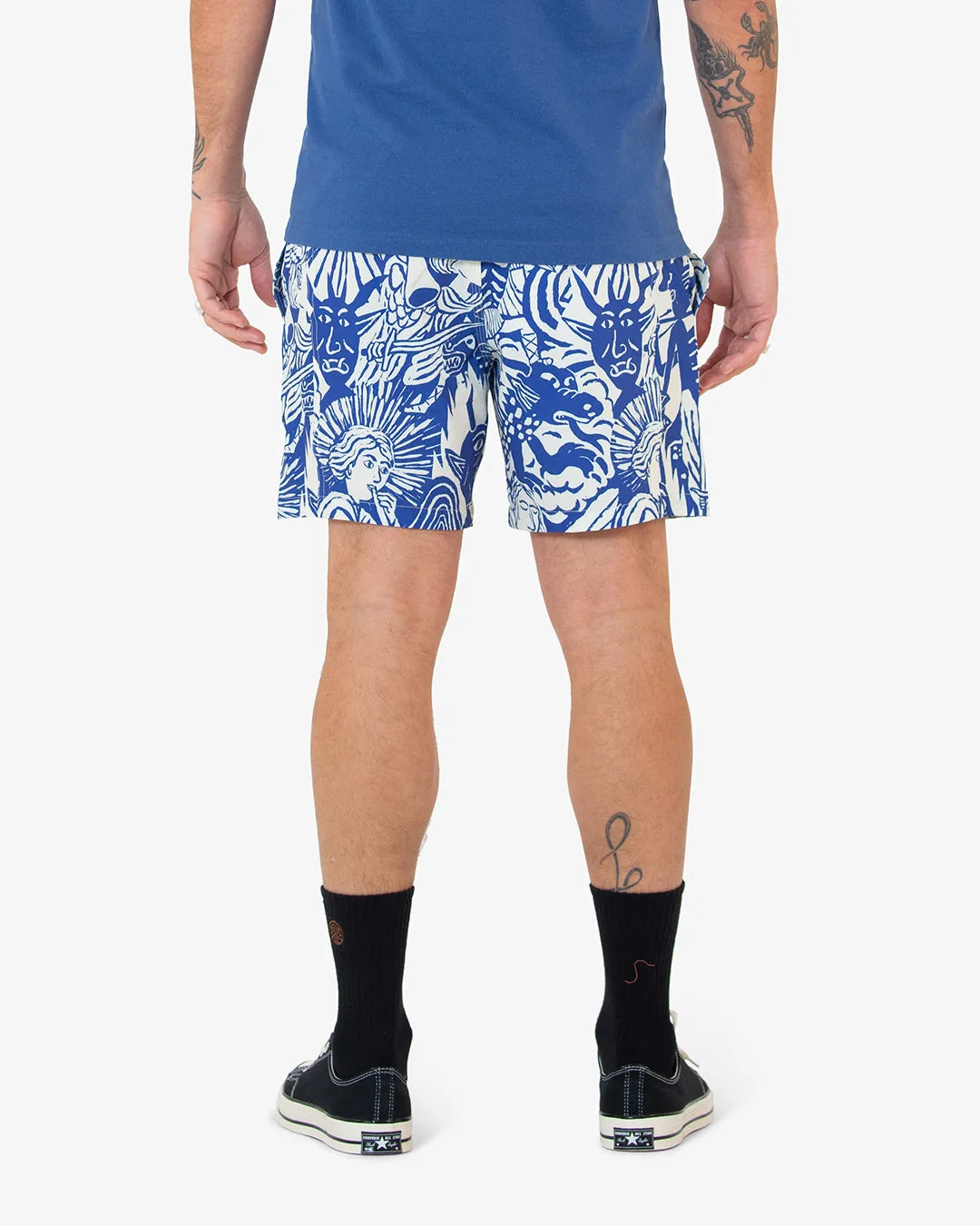 Angels & Demons Boardshort - Blue