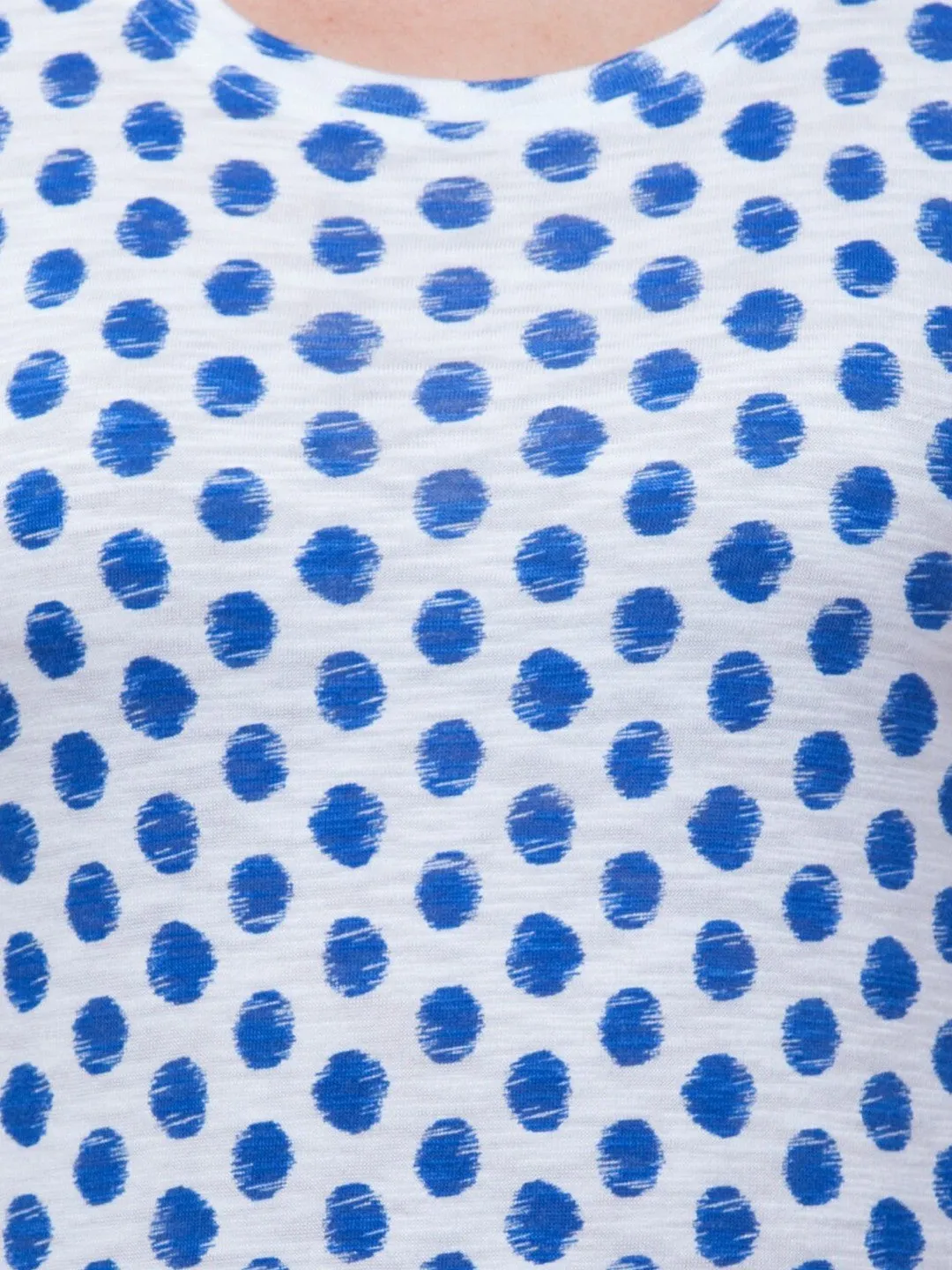 Blue Polka Dot T-Shirt