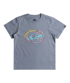 Boys Electric Rattle T-Shirt in Flint Stone