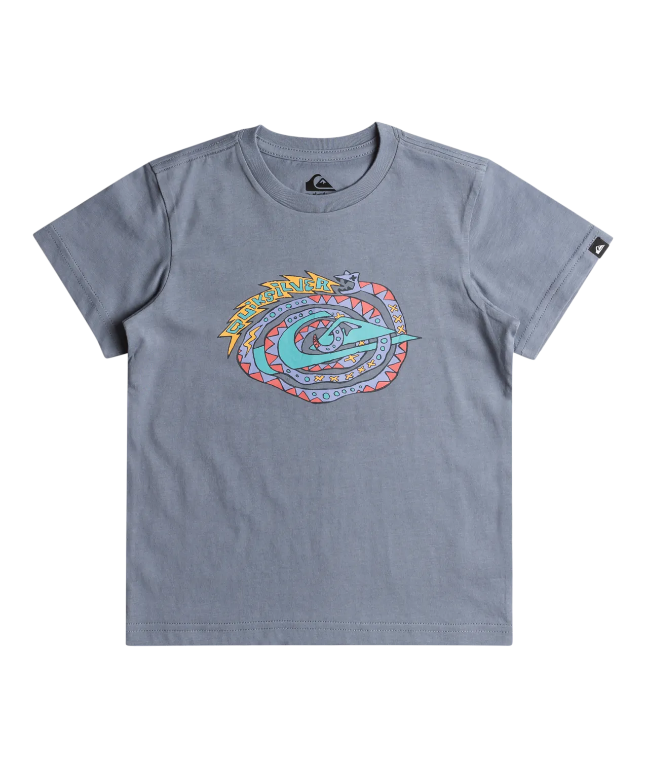 Boys Electric Rattle T-Shirt in Flint Stone
