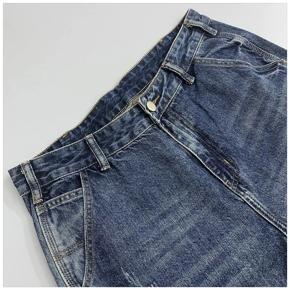 Cargo denim Jeans loose hip hop style Trousers