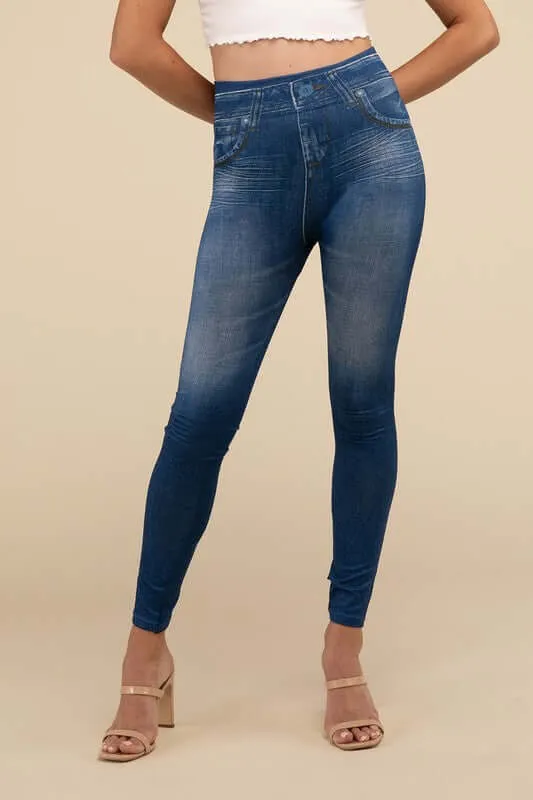 Casual Denim Leggings