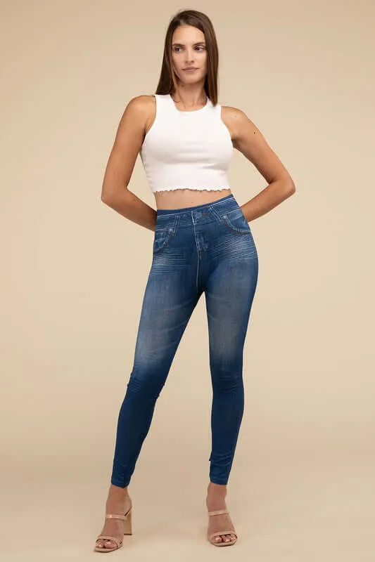 Casual Denim Leggings