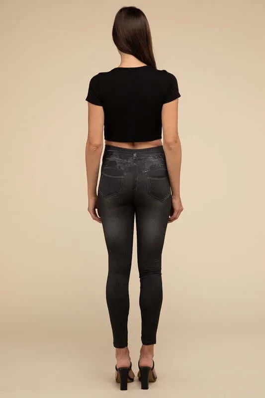 Casual Denim Leggings