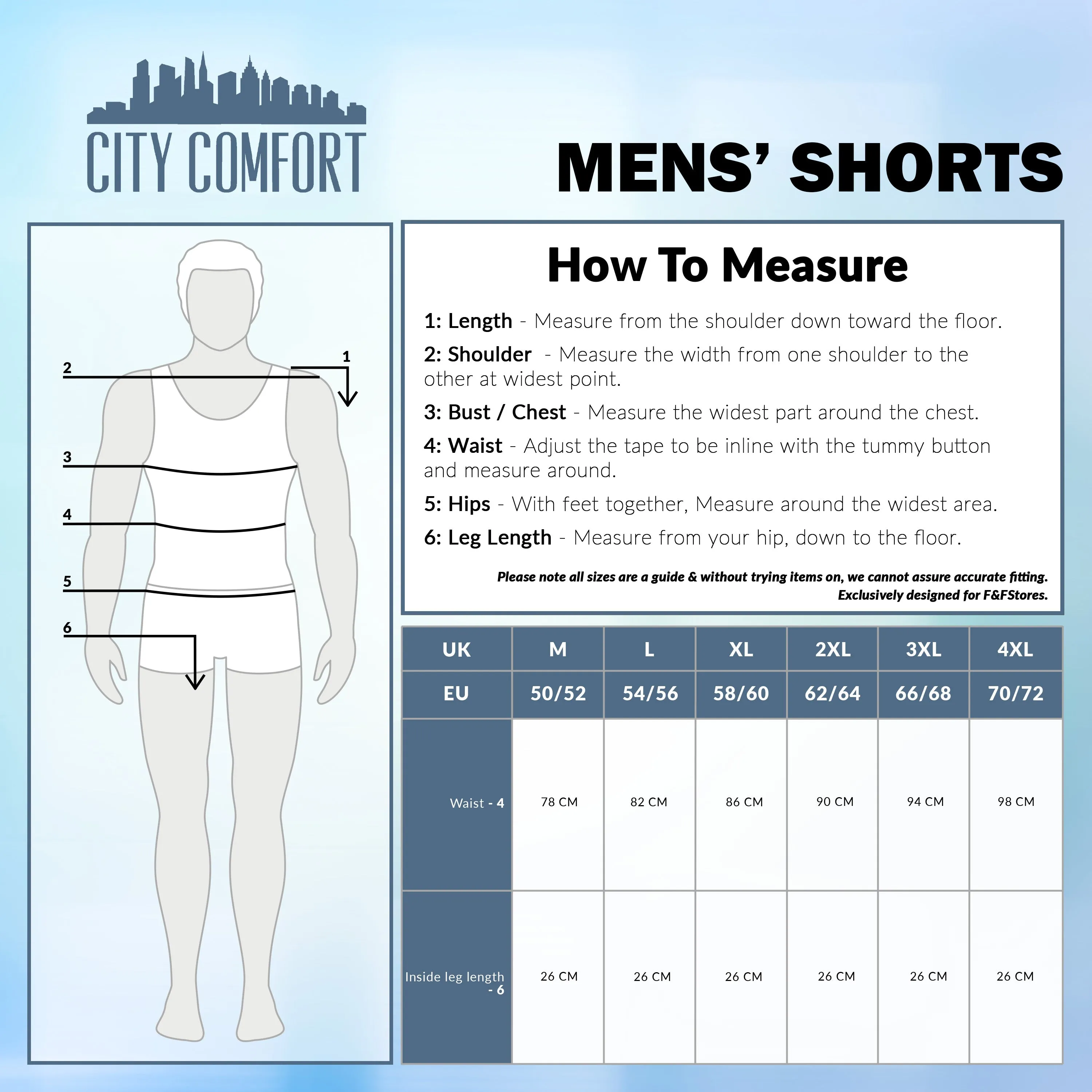 CityComfort Mens Pyjama Shorts - Jersey Lounge Wear with Pockets Pack of 2
