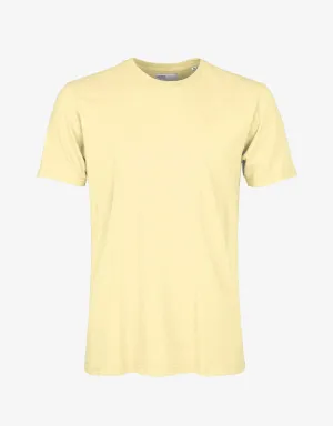 Classic Organic Tee - Soft Yellow