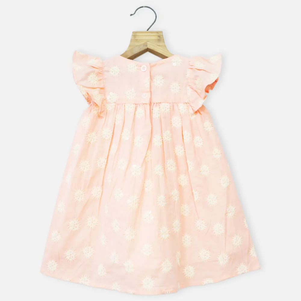 Cotton Embroidered Dress