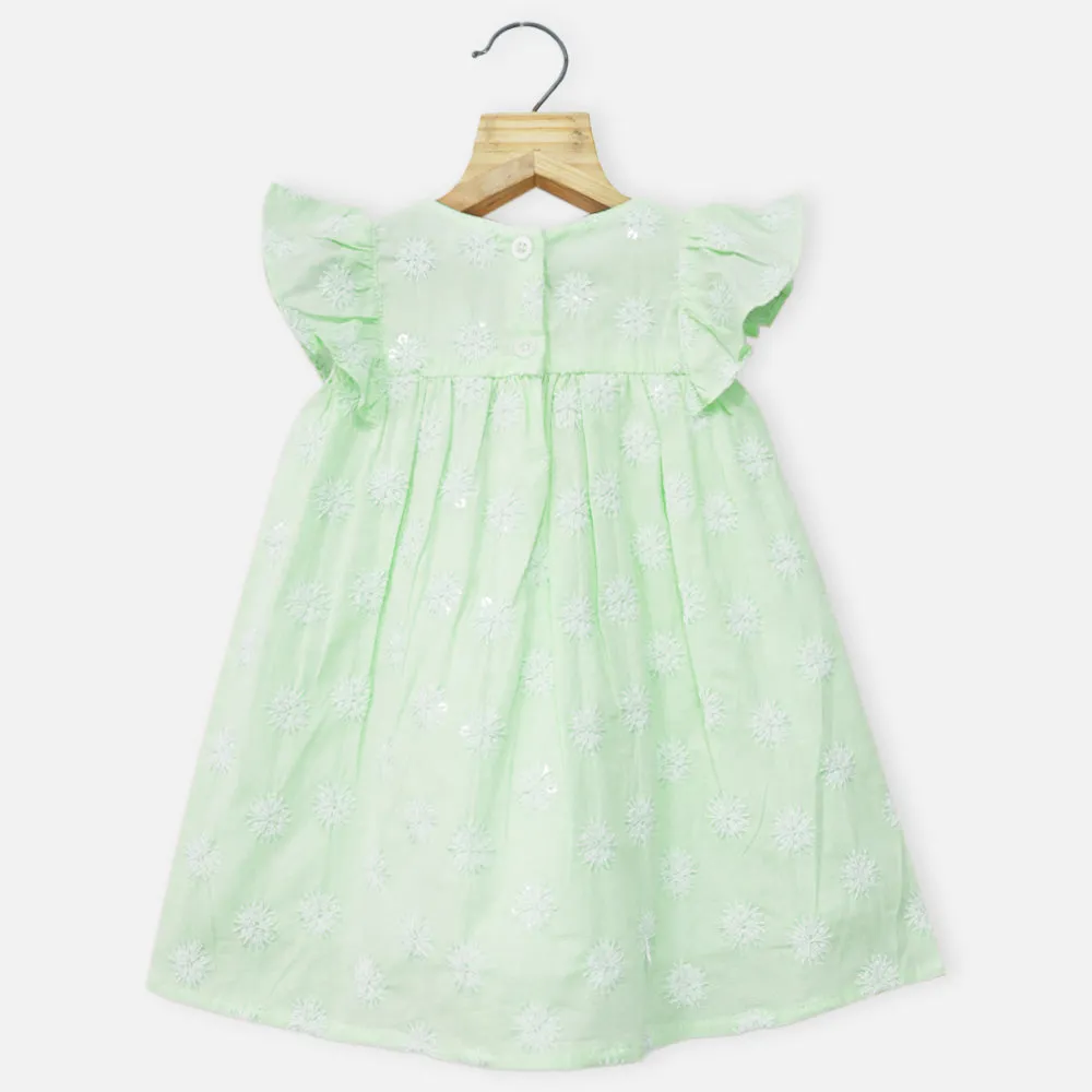 Cotton Embroidered Dress