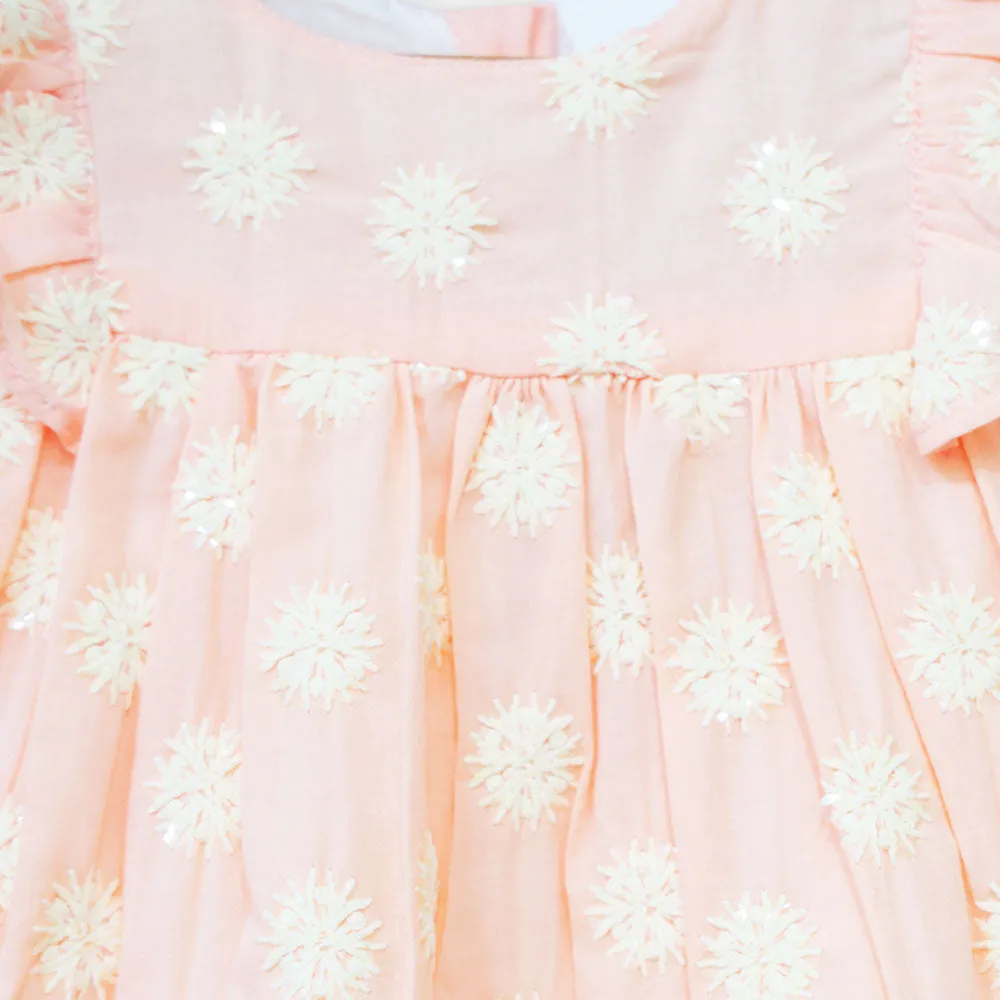 Cotton Embroidered Dress