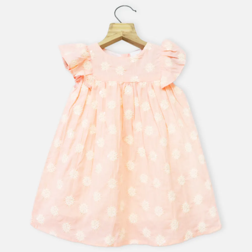 Cotton Embroidered Dress