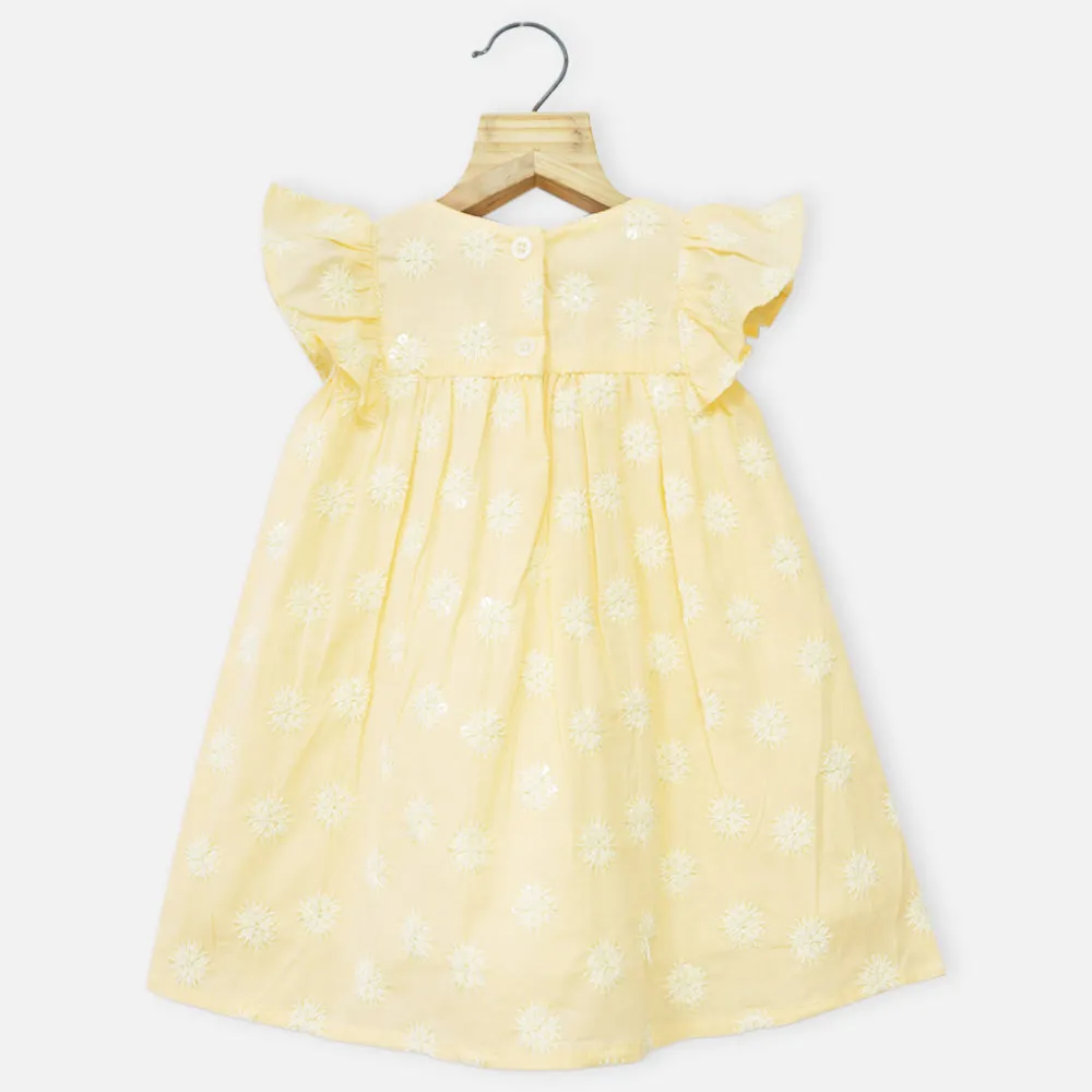 Cotton Embroidered Dress