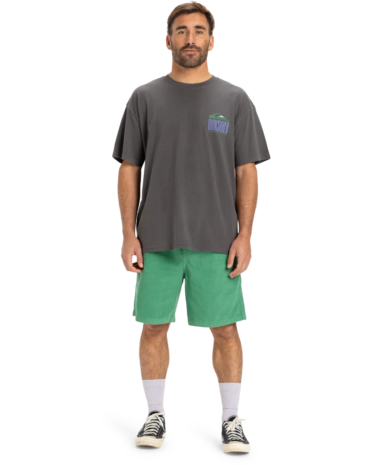 Global Heat World Force T-Shirt in Dark Shadow