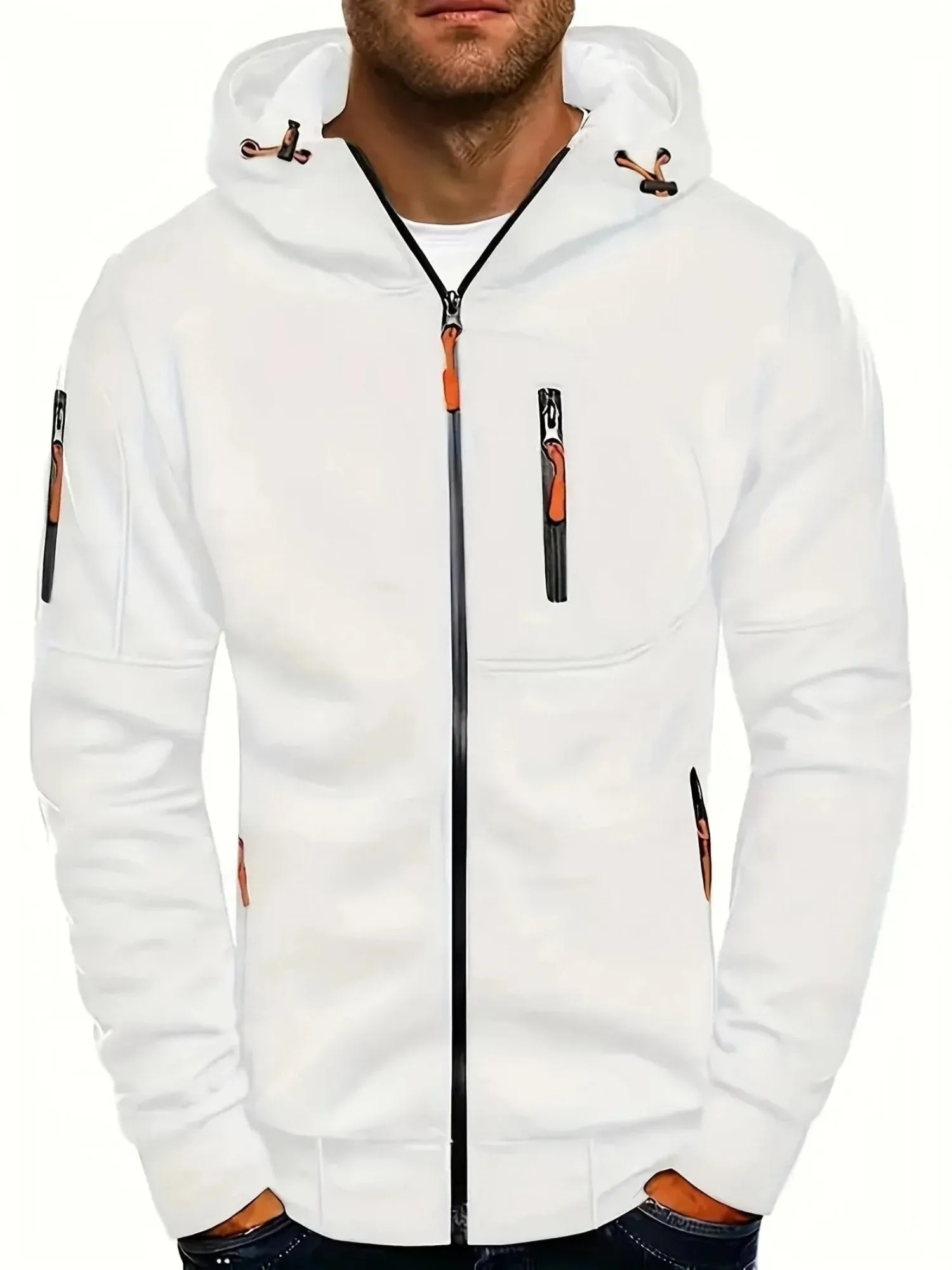 Gordon - Hooded Jacket with Zip - Casual - Comfortable - Ideal for Autumn/Winter