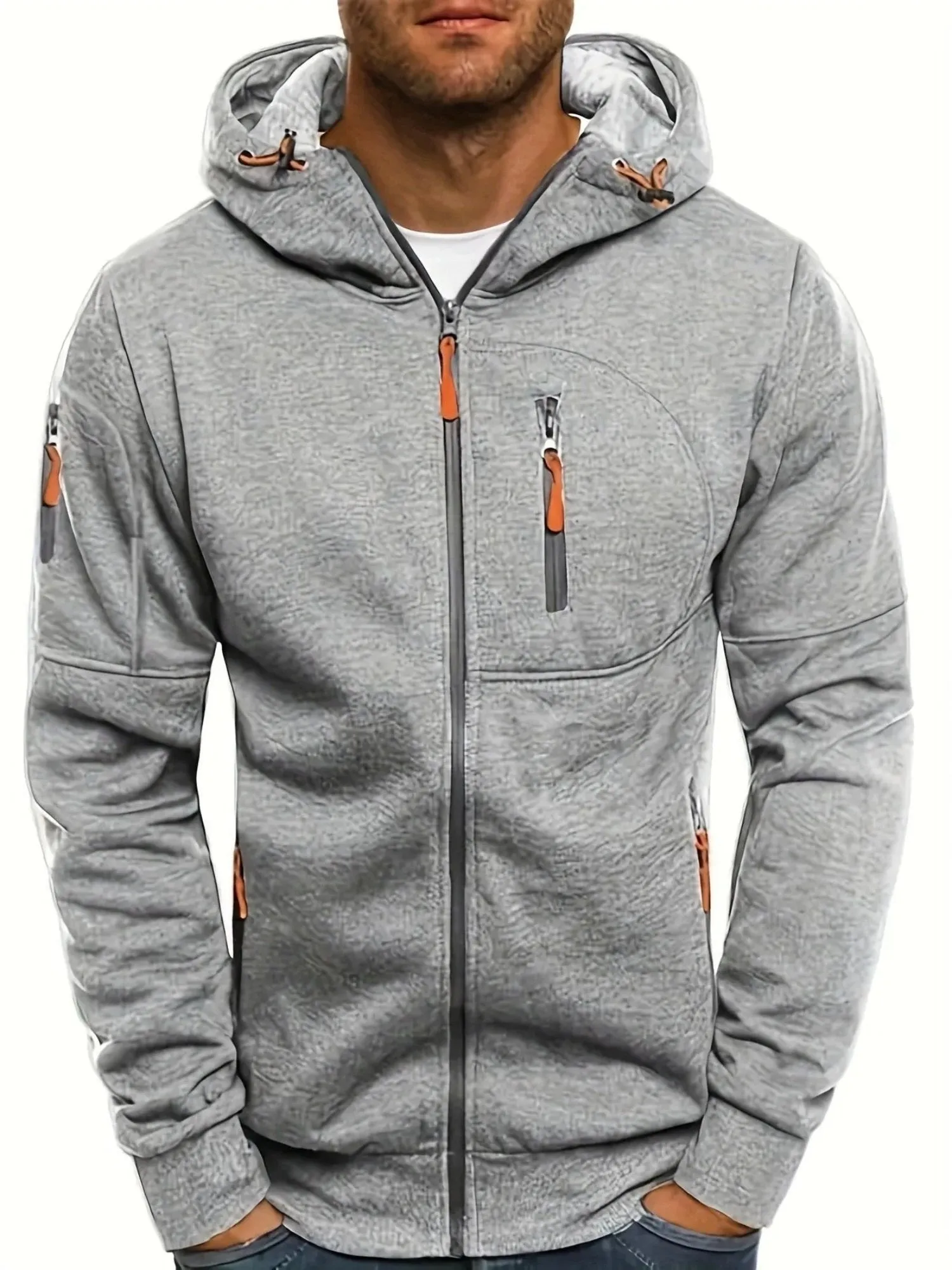 Gordon - Hooded Jacket with Zip - Casual - Comfortable - Ideal for Autumn/Winter