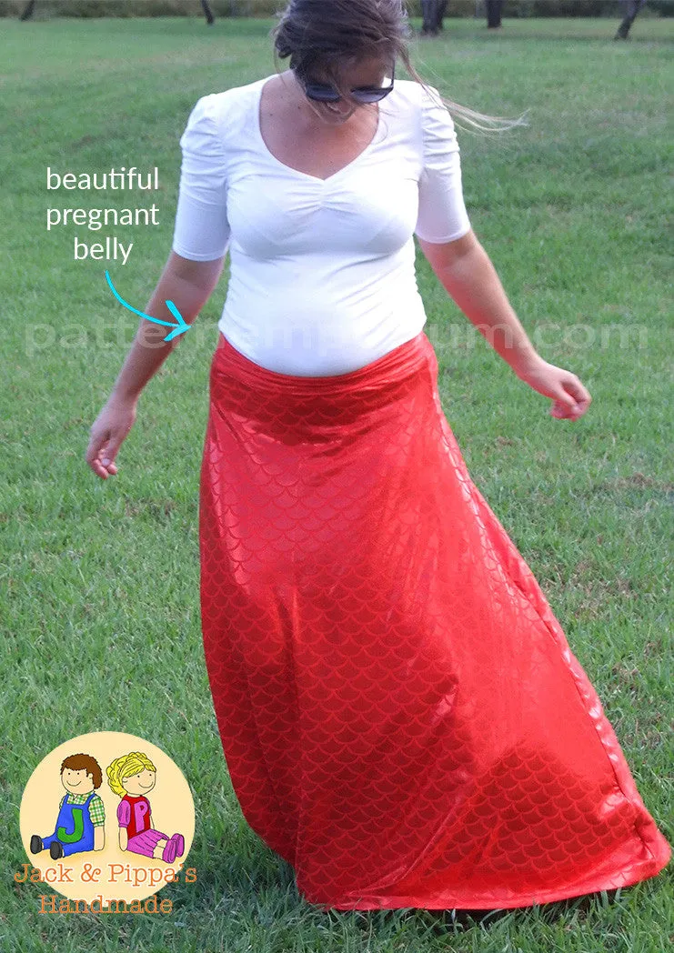 Heartlight | Stretch Flared Skirt Sewing Pattern