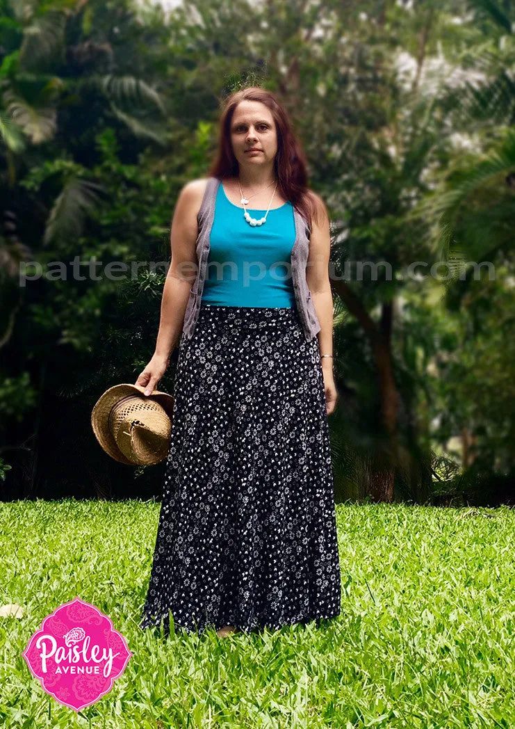 Heartlight | Stretch Flared Skirt Sewing Pattern