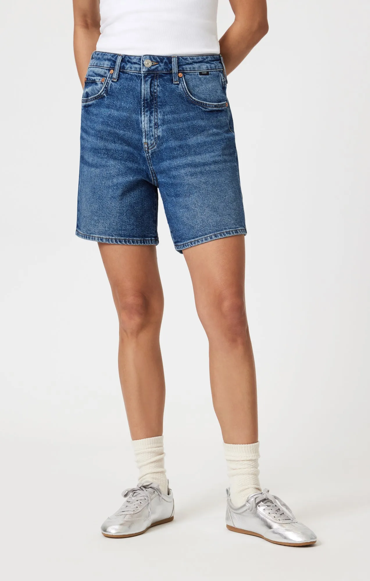 HEIDI LONG SHORTS IN DARK 90'S