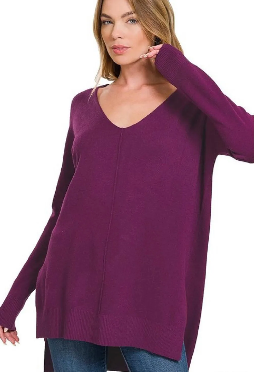 Jamie V-neck Sweater