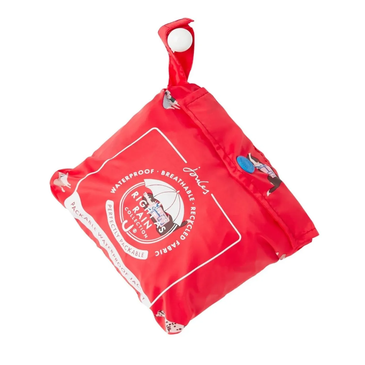 JOULES Golightly Waterproof Raincoat Hike Dog
