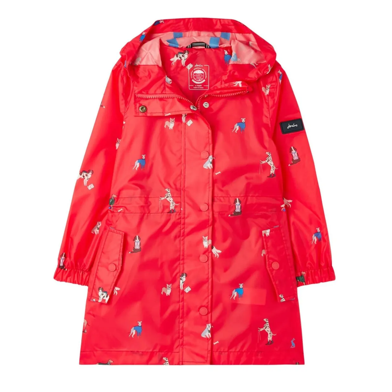 JOULES Golightly Waterproof Raincoat Hike Dog