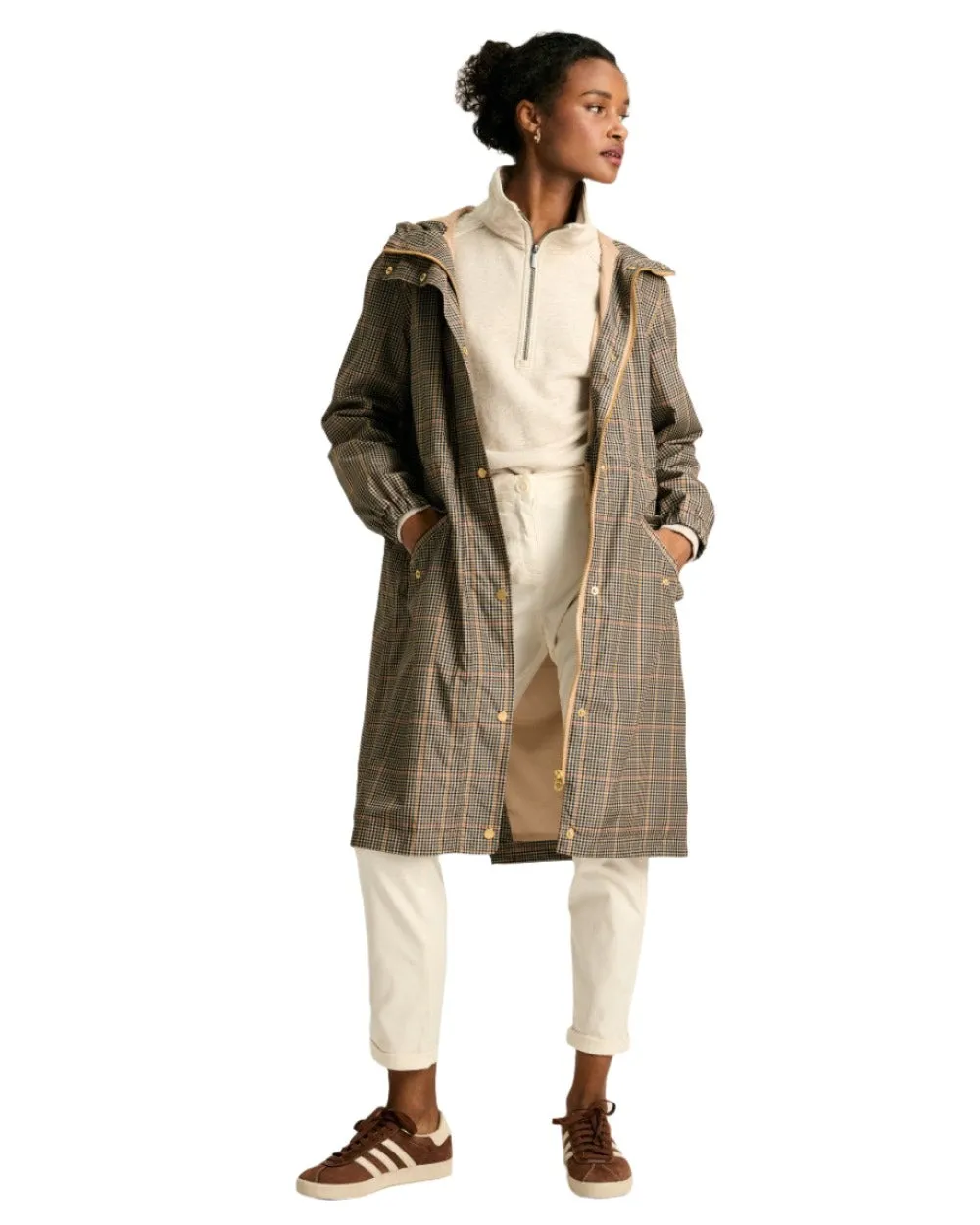 Joules Holkham Waterproof Packable Raincoat With Hood Clearance