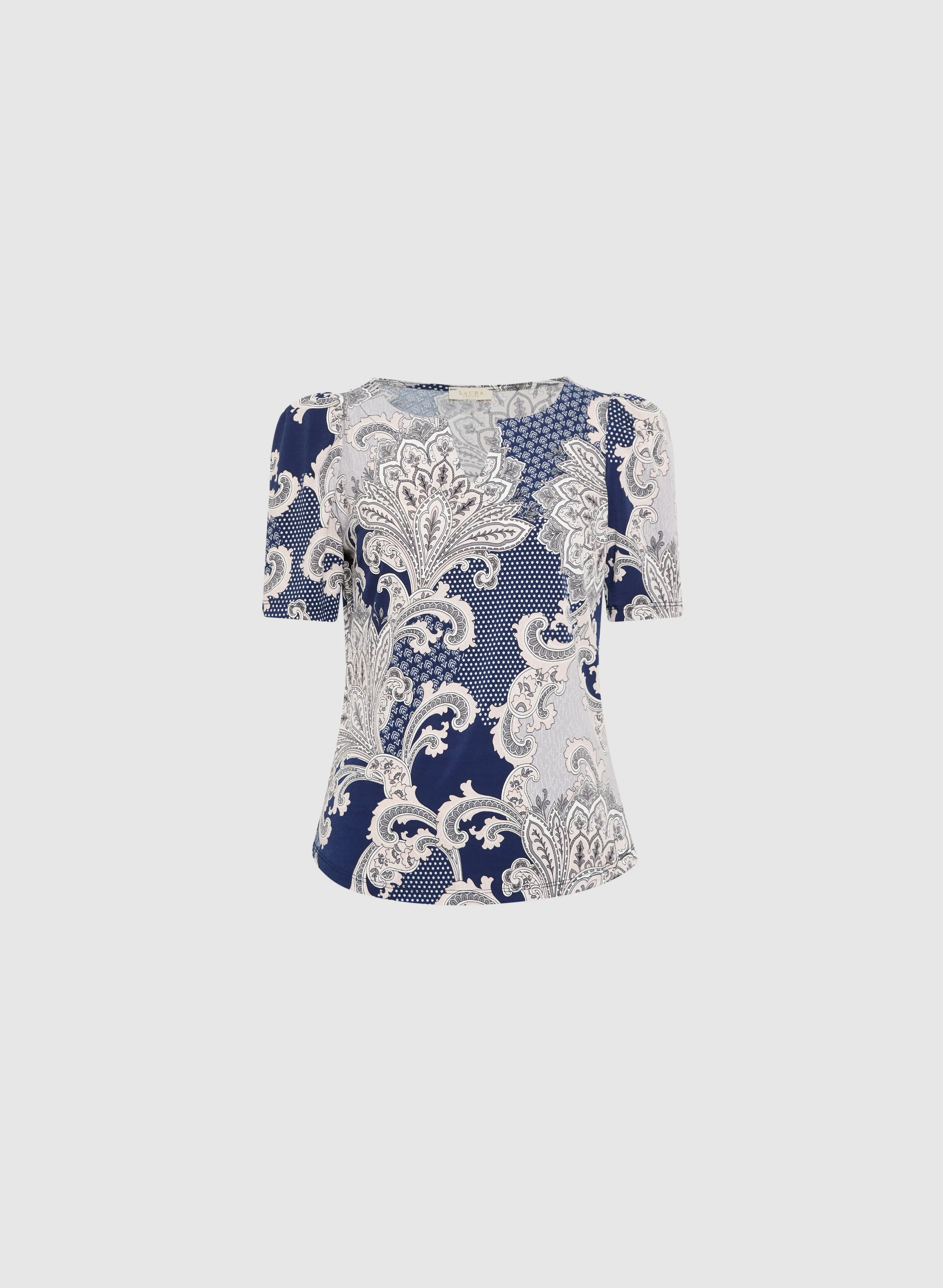Mixed Print Top