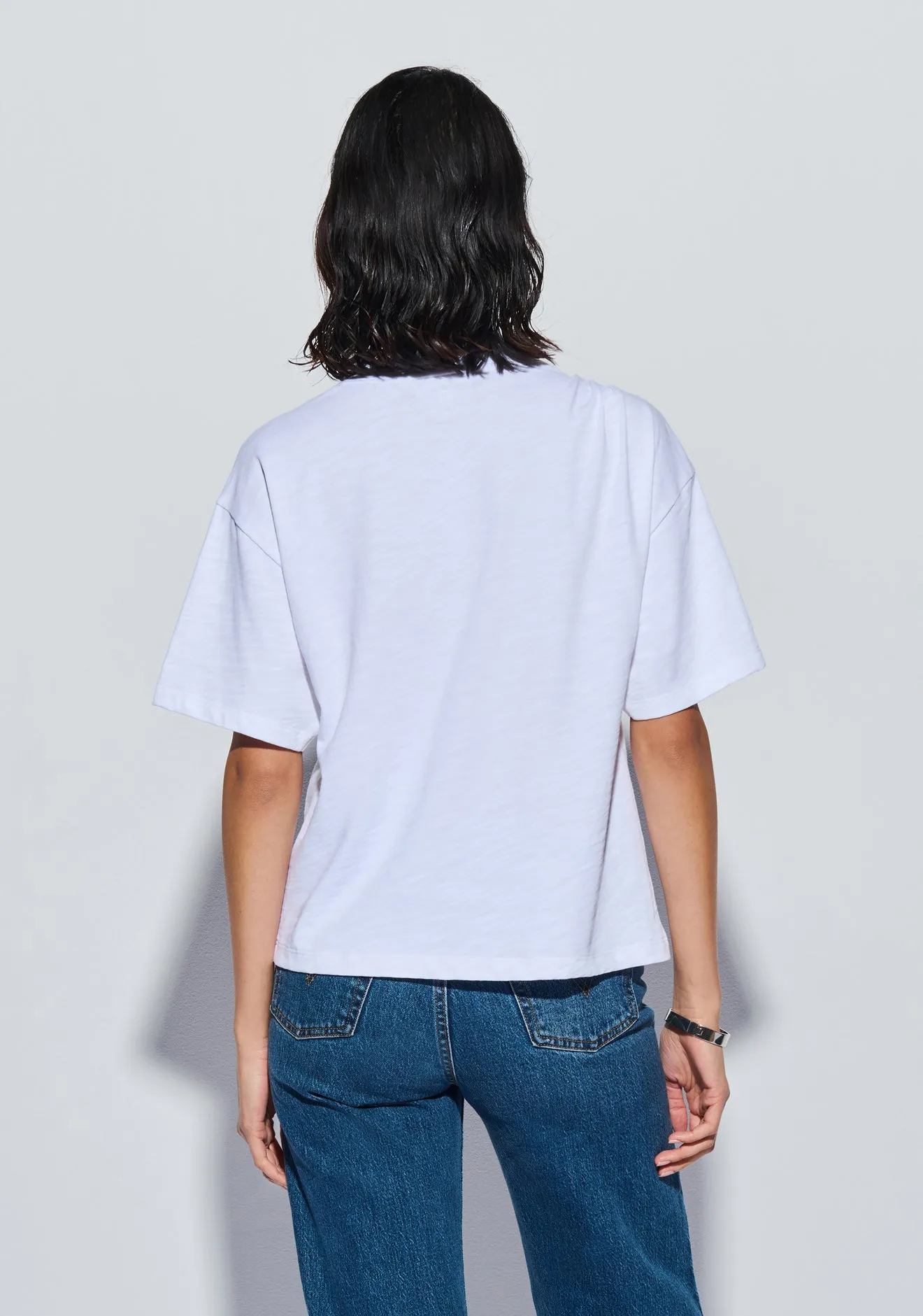 Nation LTD - Reni T-Shirt in Optic White