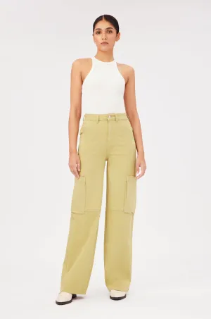 NCE CARGO - WIDE LEG JEANS | FERN
