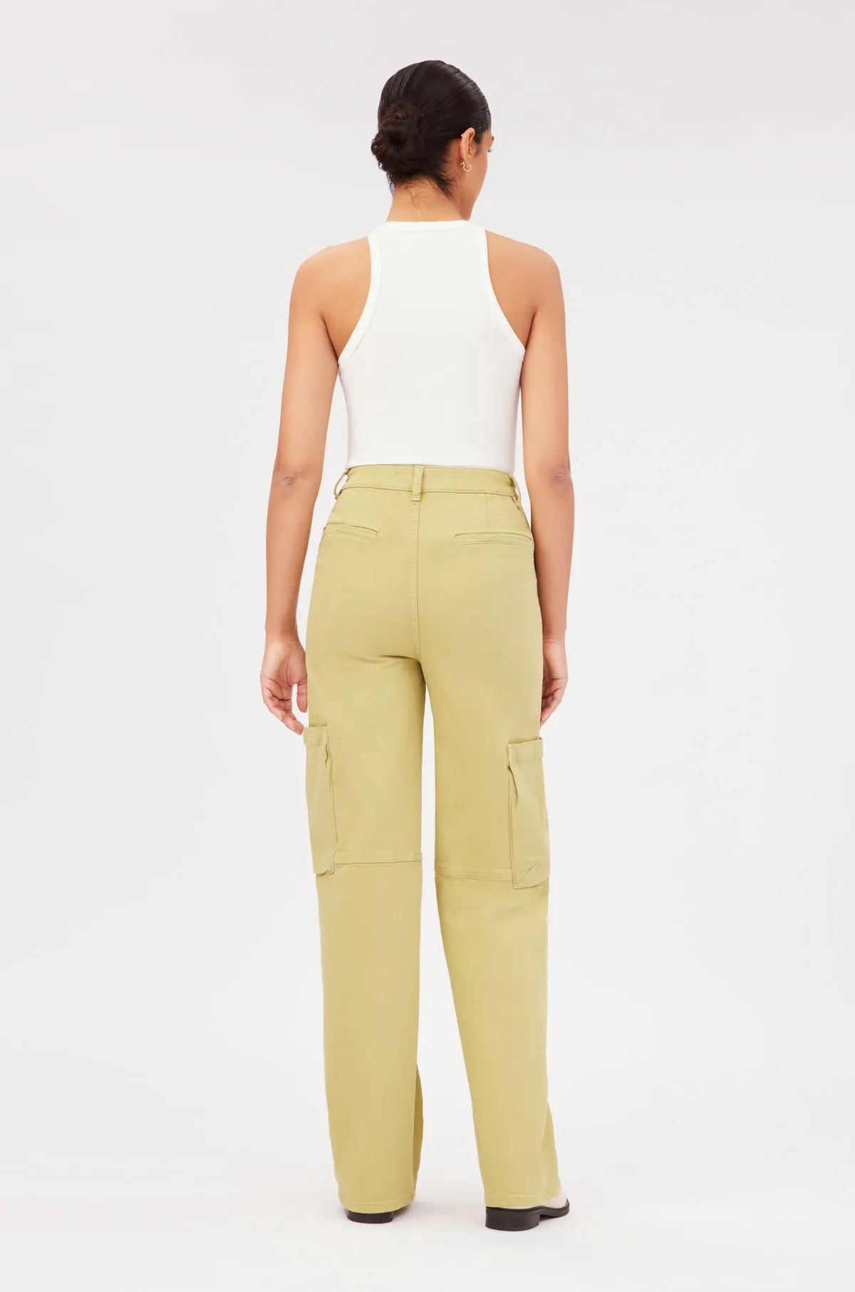 NCE CARGO - WIDE LEG JEANS | FERN