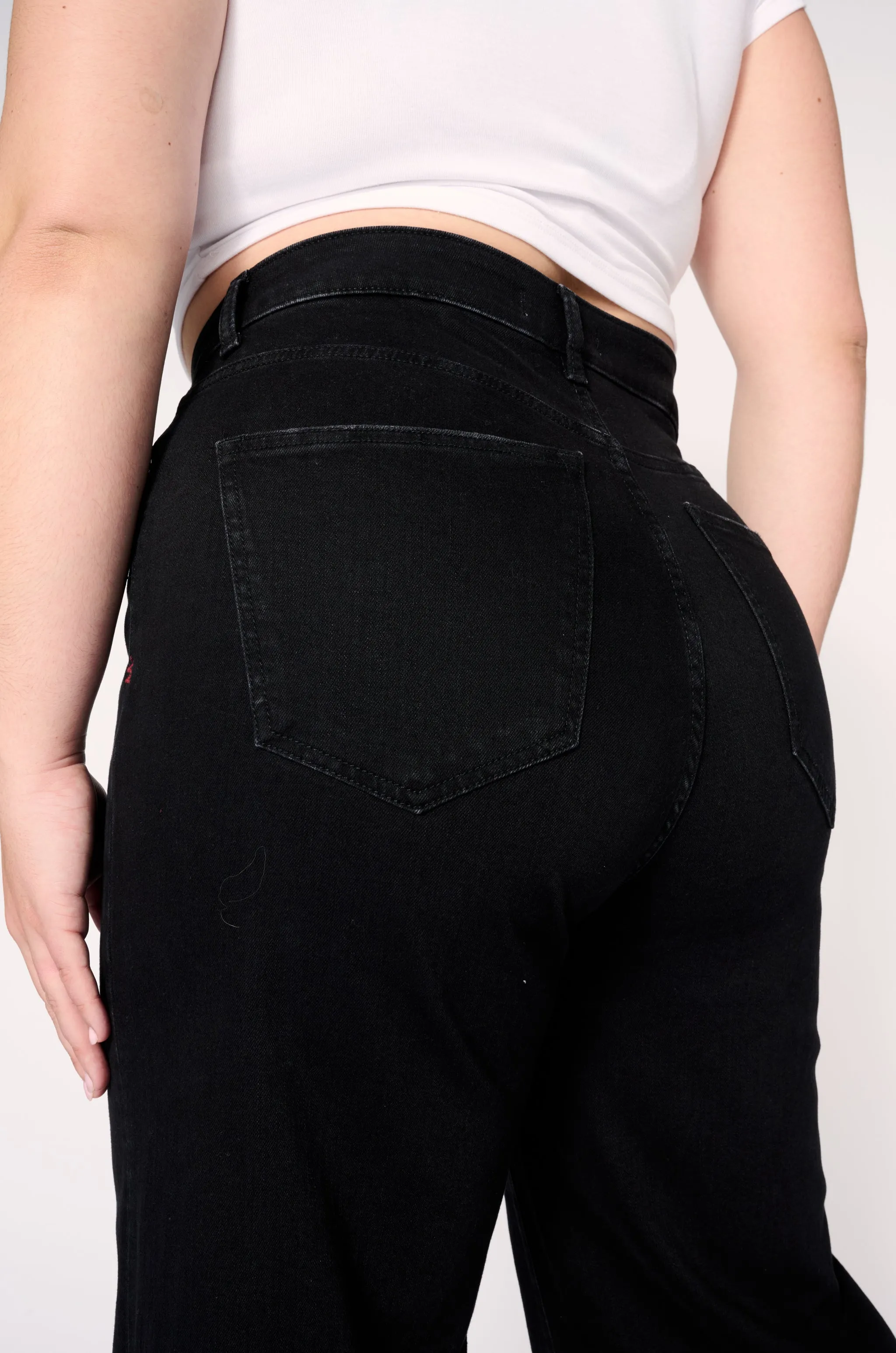 NCE PLUS - WIDE LEG JEANS | INKWELL