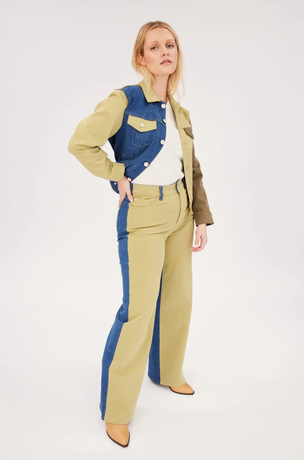 NCE - WIDE LEG JEANS | TWO FACED