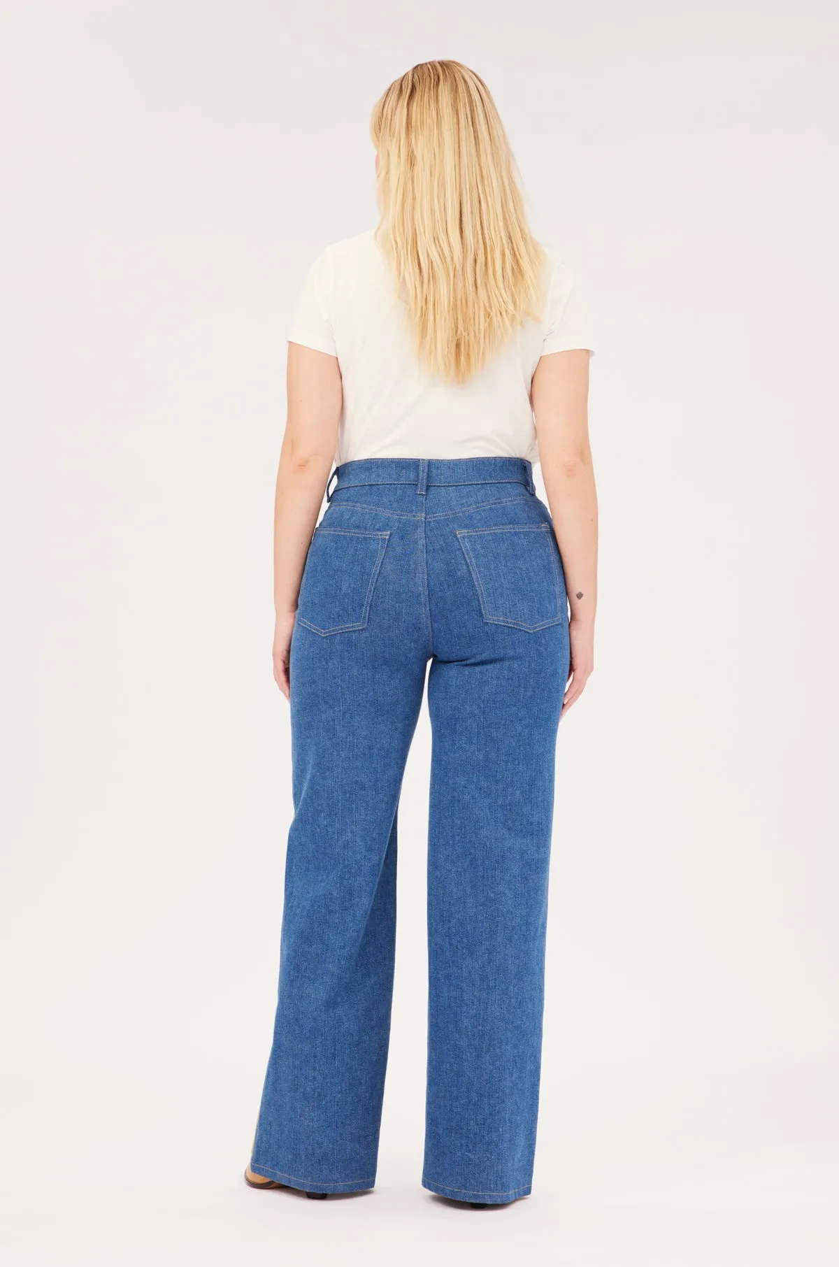 NCE - WIDE LEG JEANS | TWO FACED