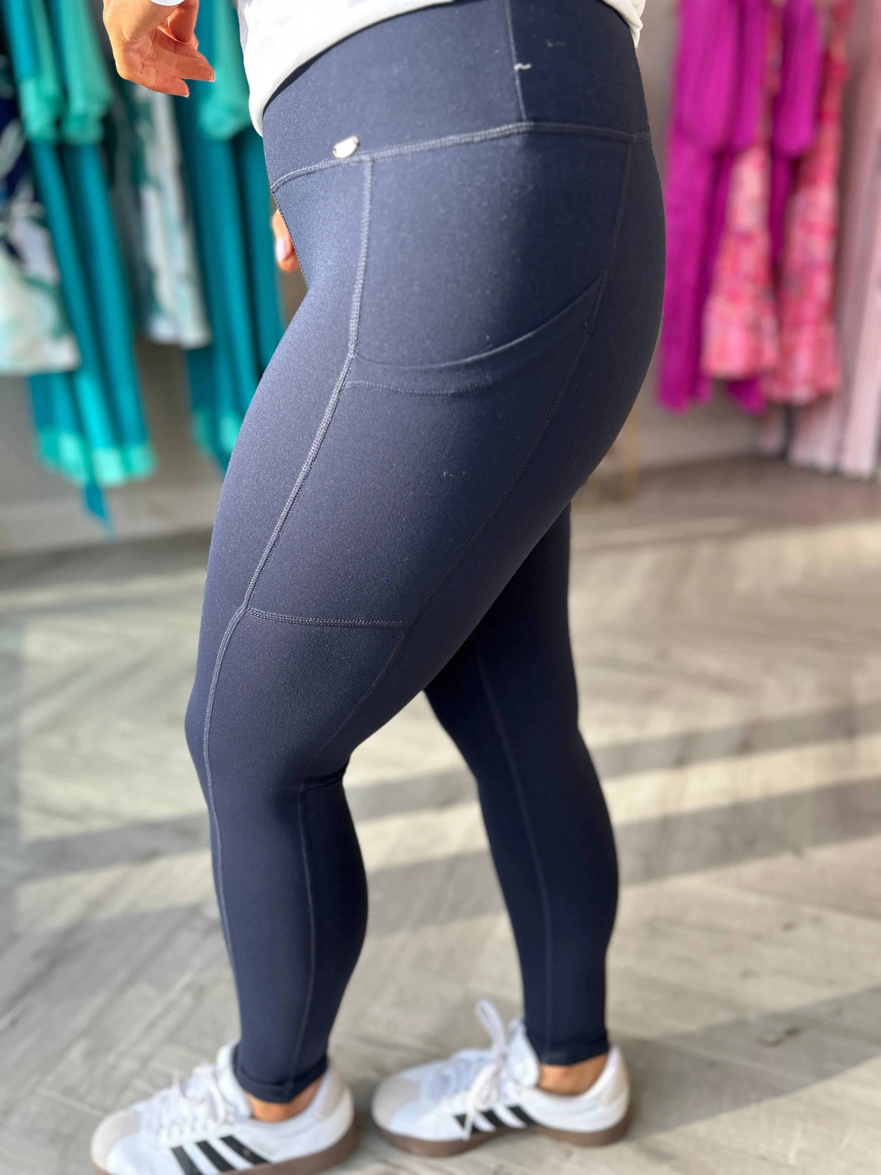 Nessa Navy Legging