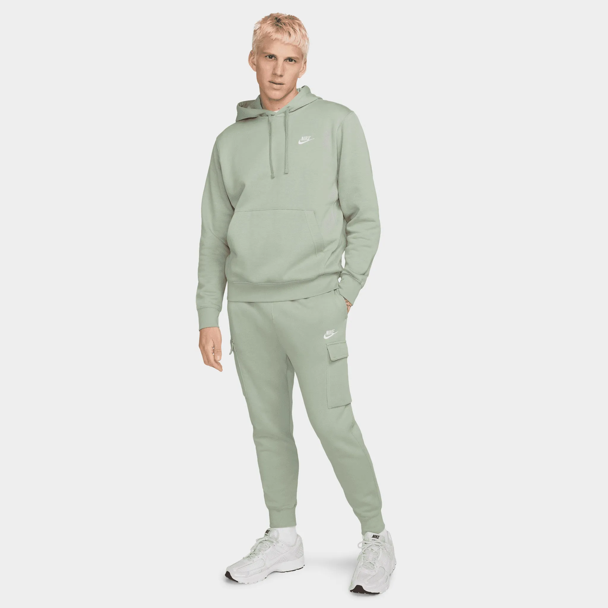 Nike Sportswear Club Cargo Pants Jade Horizon / White