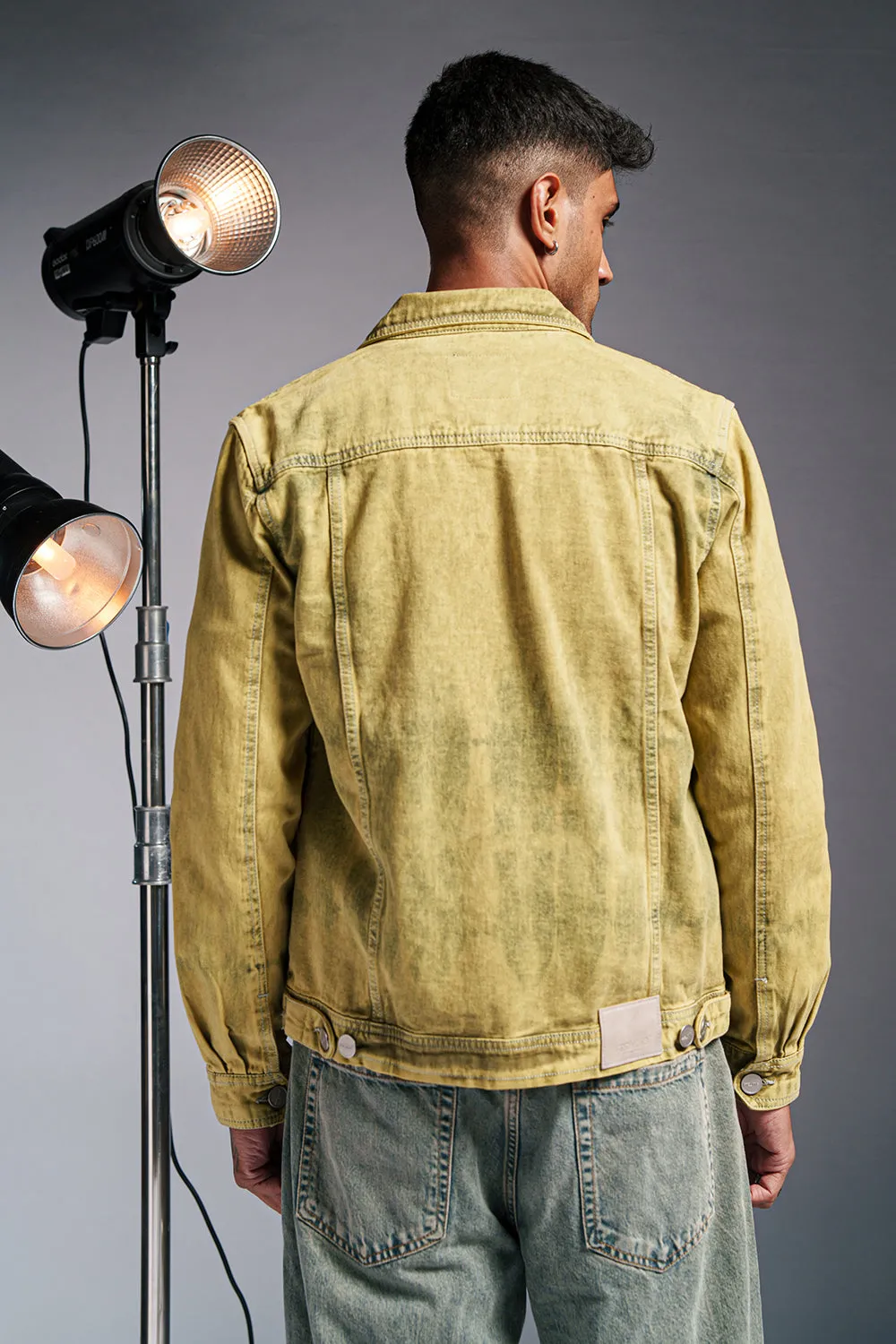 Old Yeller Men's Denim Trucker Jacket