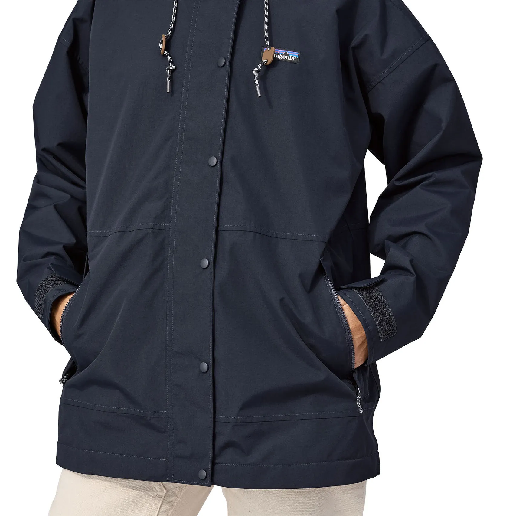 Patagonia Women's Outdoor Everyday Rain Jacket - Pitch Blue