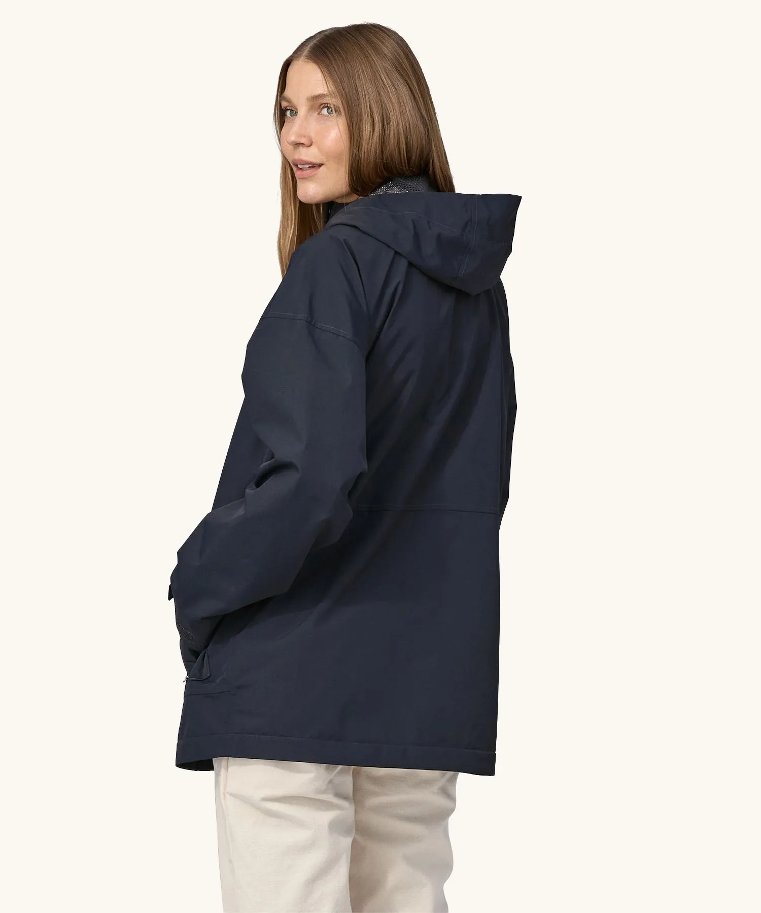 Patagonia Women's Outdoor Everyday Rain Jacket - Pitch Blue