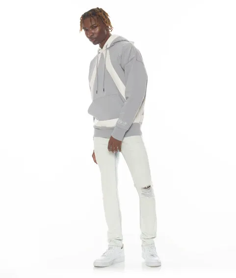 PULLOVER SWEATSHIRT IN GHOST GREY