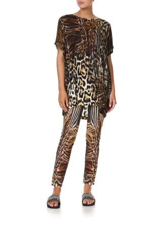 ROUND NECK LOOSE TEE BERKELEY ST AFTER DARK