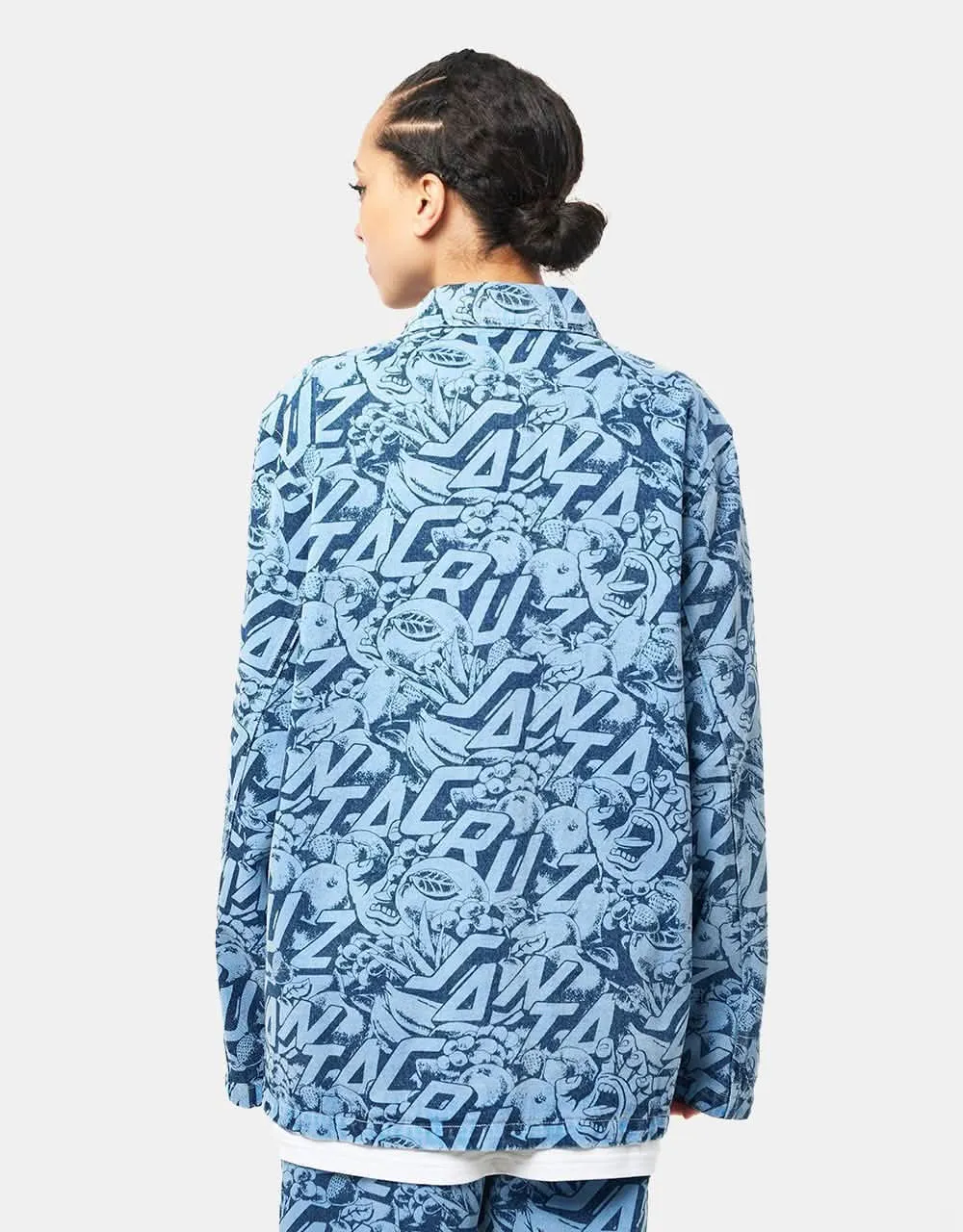 Santa Cruz Watkins Jacket - Platter Denim