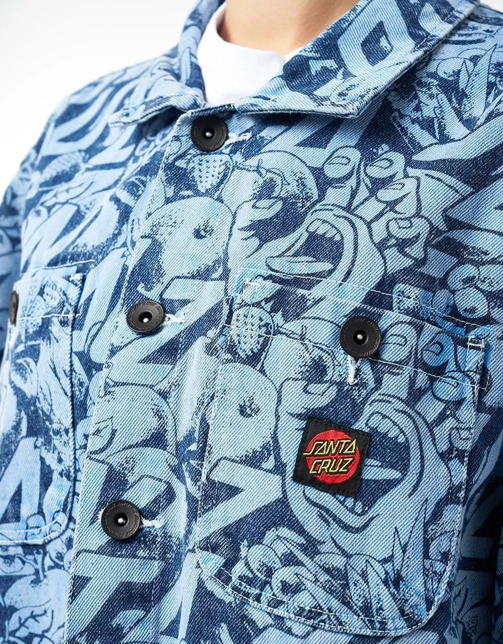 Santa Cruz Watkins Jacket - Platter Denim