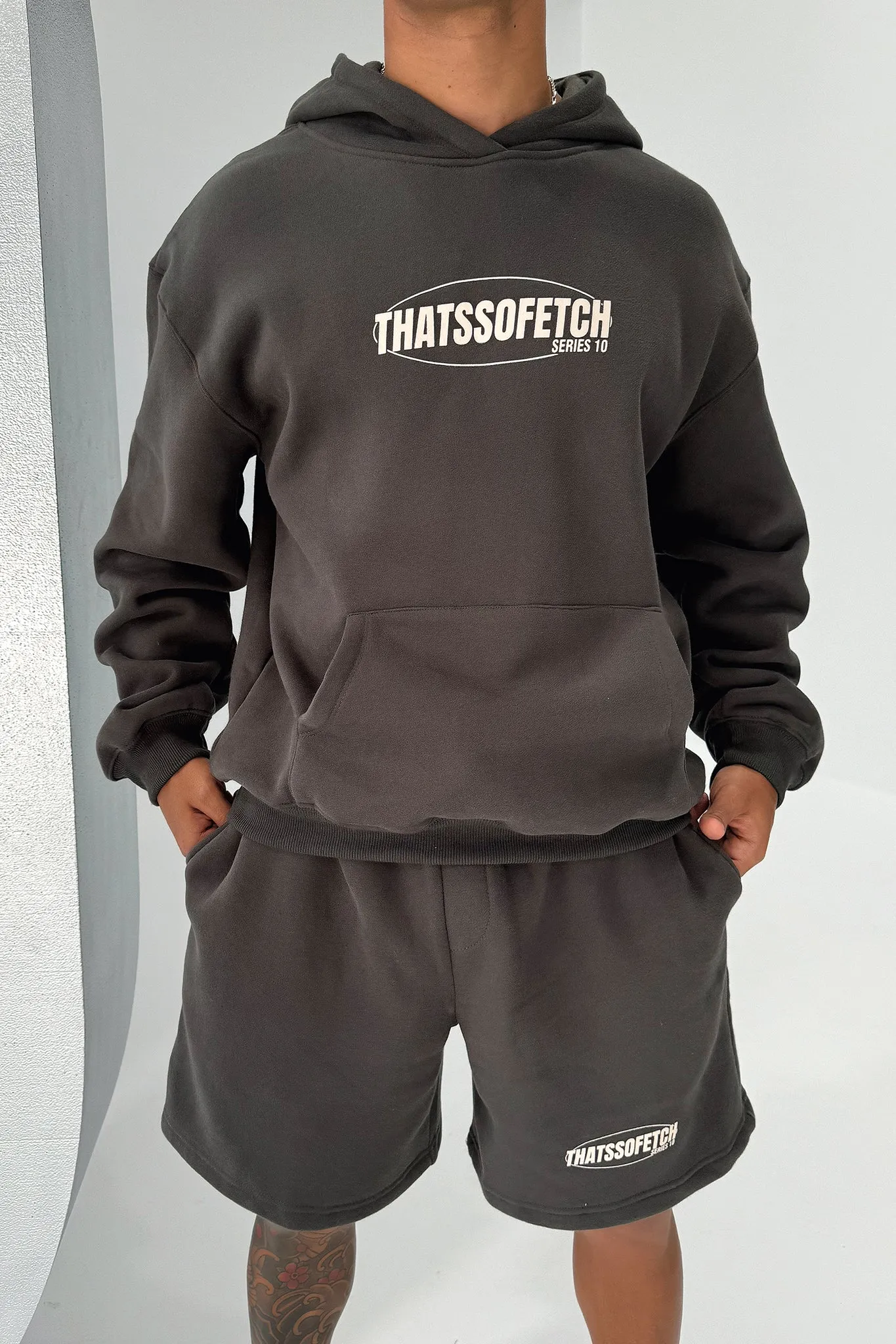 Series 10 3/4 Shorts - Charcoal
