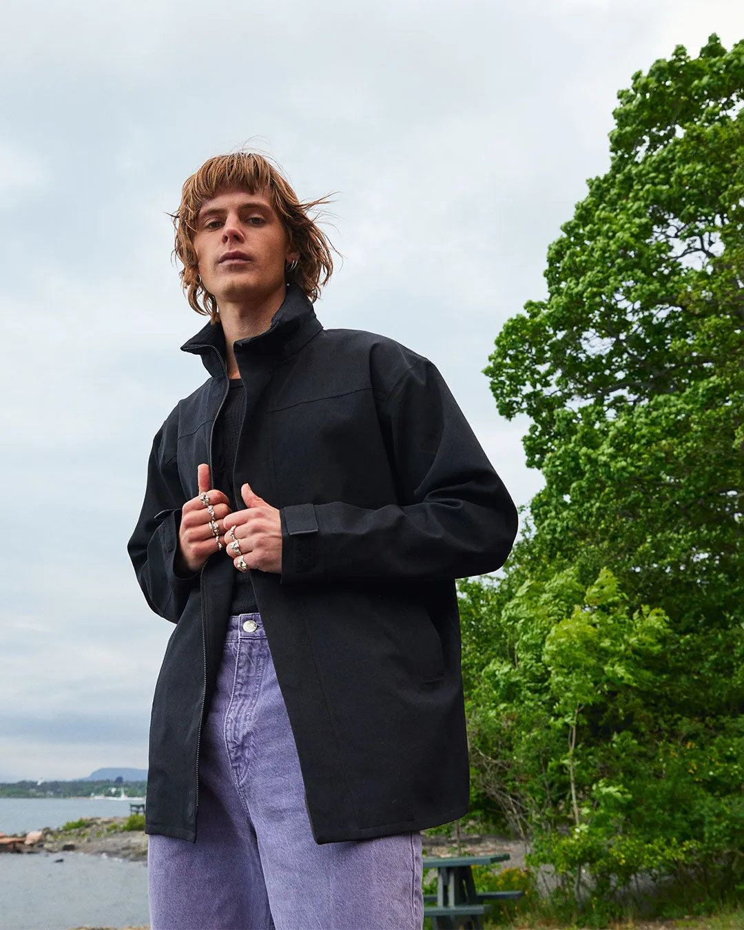 Sip Mens Jacket - New Black