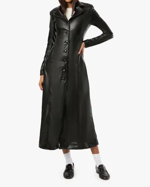 Slim Vegan Leather Jacket