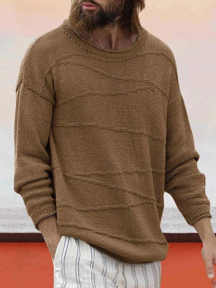 Soft Pullover Knit Sweater