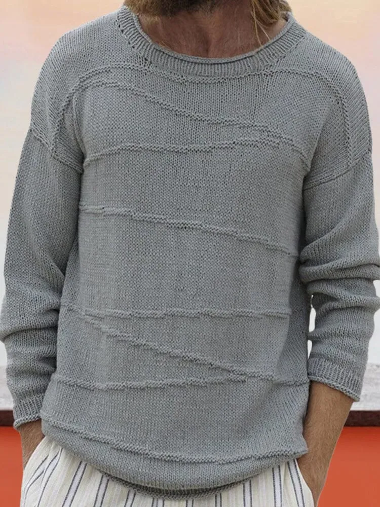 Soft Pullover Knit Sweater